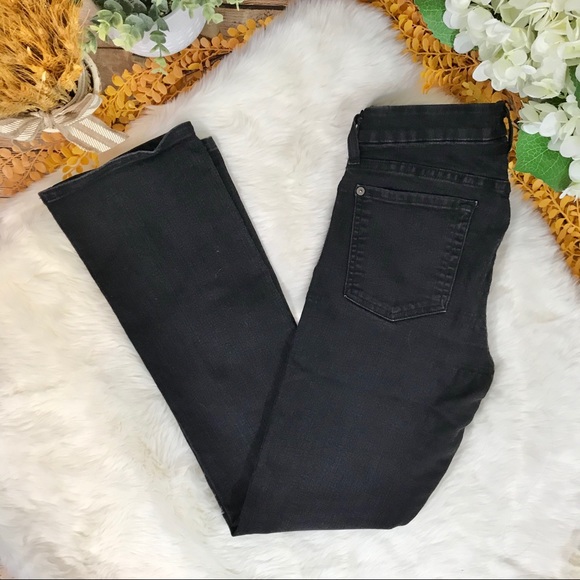 7 For All Mankind - The Skinny Bootcut Jeans Black - Picture 4 of 8
